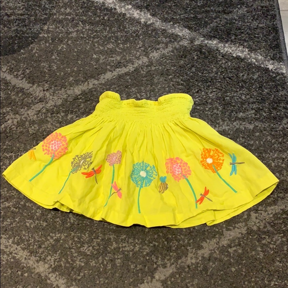 🦄 Mini Boden 3-4Y Adorable Green Skirt Girl 🐝